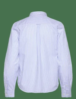GANT REG POPLIN BANKER STRIPED SHIRT - Långärmade|Kvinnor Plus Size & Curvy