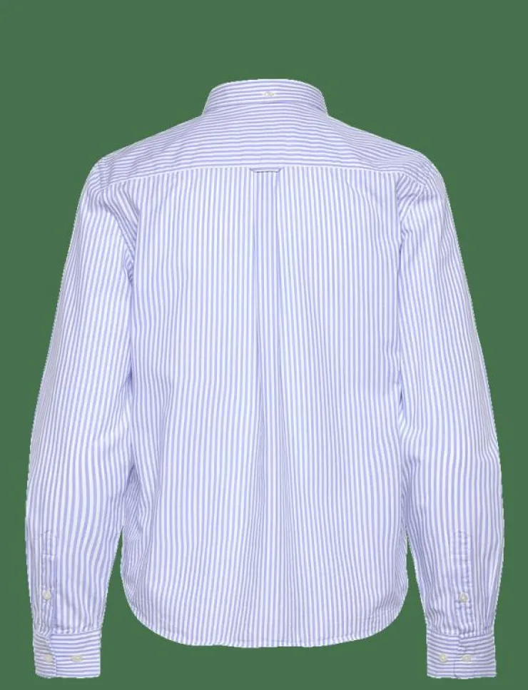 GANT REG POPLIN BANKER STRIPED SHIRT - Långärmade|Kvinnor Plus Size & Curvy