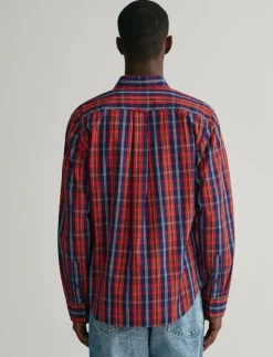 GANT REG UT ARCHIVE POPLIN CHECK SHIRT - Rutiga skjortor| Skjortor