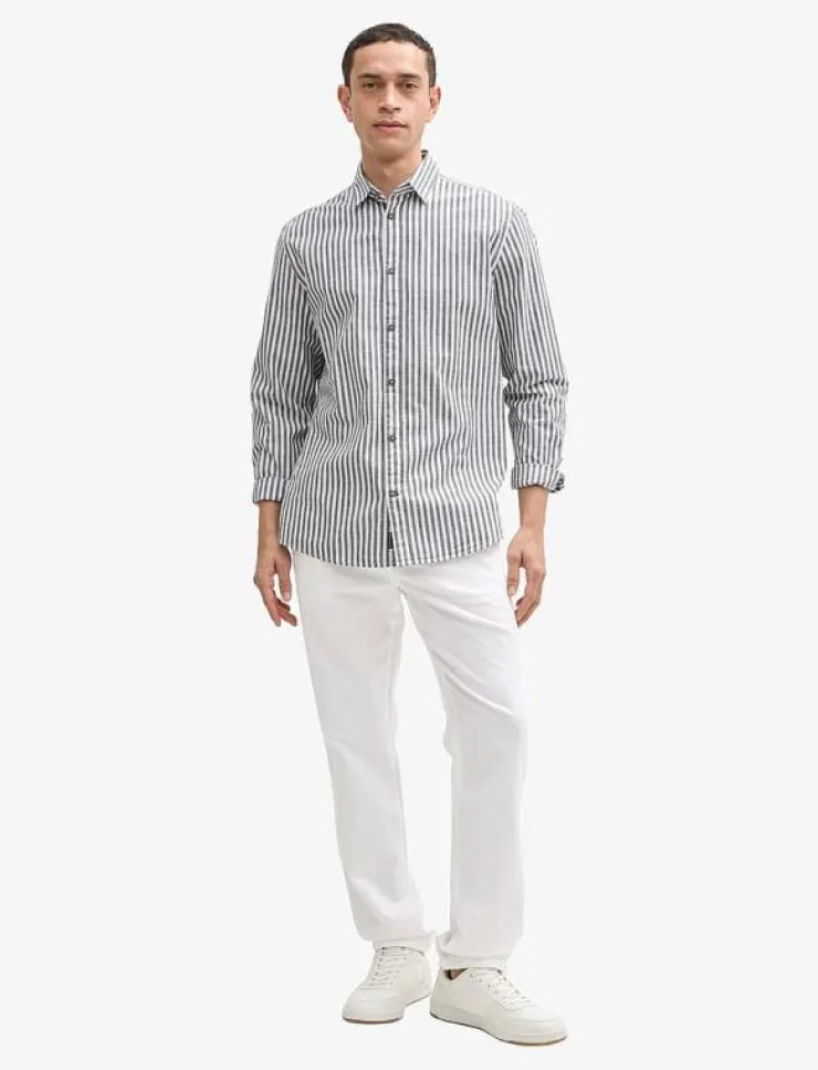 Tom Tailor regular linen beach pants - Linnebyxor| Byxor