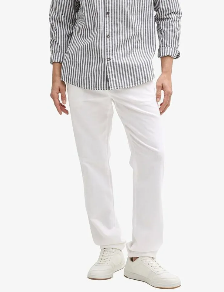 Tom Tailor regular linen beach pants - Linnebyxor| Byxor