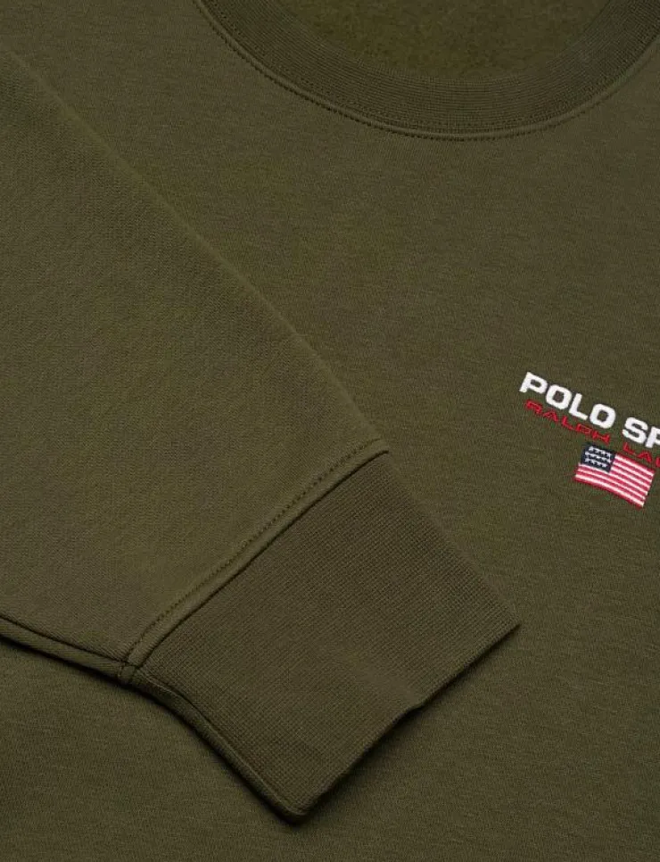 Polo Ralph Lauren Sweatshirts & Huvtröjor|Relaxed Fit Polo Sport Fleece Sweatshirt - Sweatshirts