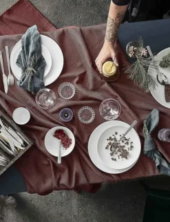Aida Serveringsfat|relief round dish porcelain - Serveringsfat & Uppläggningsfat