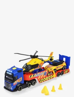 Dickie Toys Rescue Transporter - Lastbilar|Barn Leksaker|Leksaker