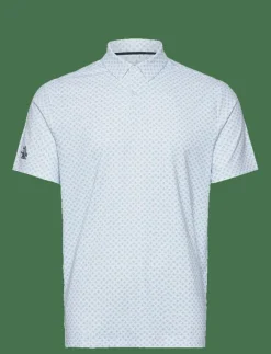 Original Penguin Golf Retro Geo Print - Kortärmade pikéer| Toppar & T-Shirts
