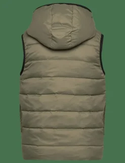 BOSS REVERSIBLE PUFFER JACKET - Väst|Barn Västar