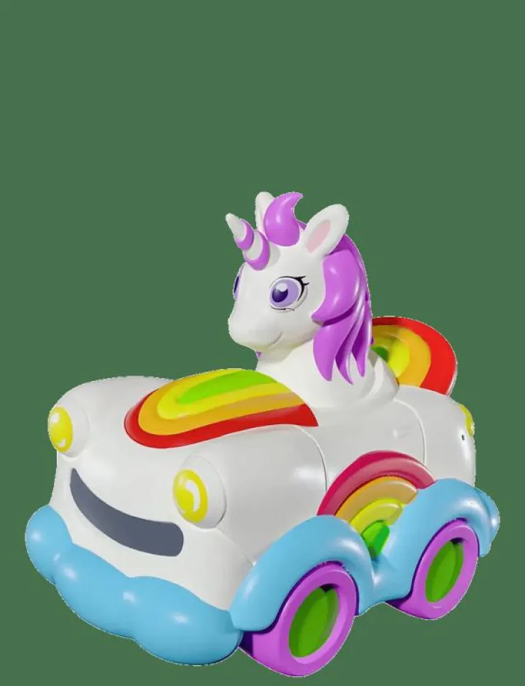 Barn AMO Radiostyrda Leksaker|REVOLT Unicorn Bubble Car - Radiostyrd leksak