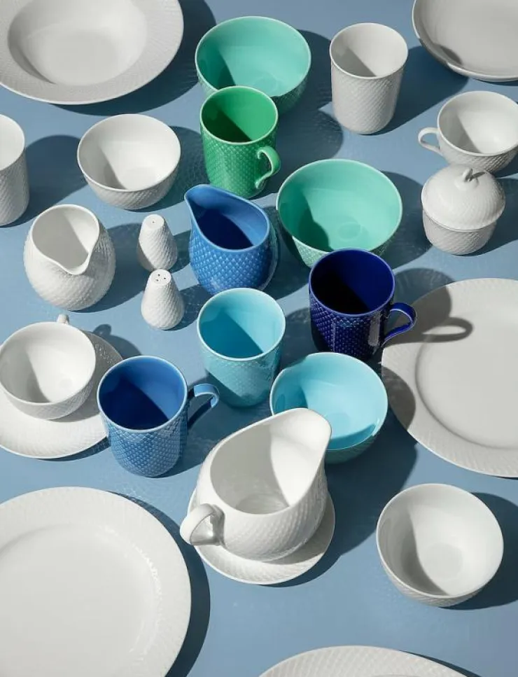 Lyngby Porcelæn Kannor & Karaffer|Rhombe Color Mjölkkanna 39 cl blå - Mjölkkannor