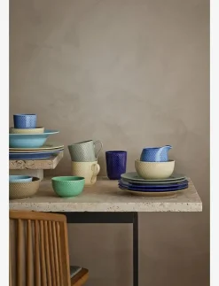 Lyngby Porcelæn Rhombe Earth Mugg med handtag 39 cl - Kaffekoppar| Muggar & Koppar