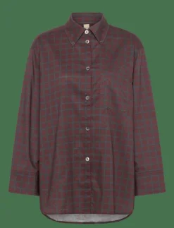 Kvinnor Brixtol Textiles Overshirts|Rhona Off White - Långärmade