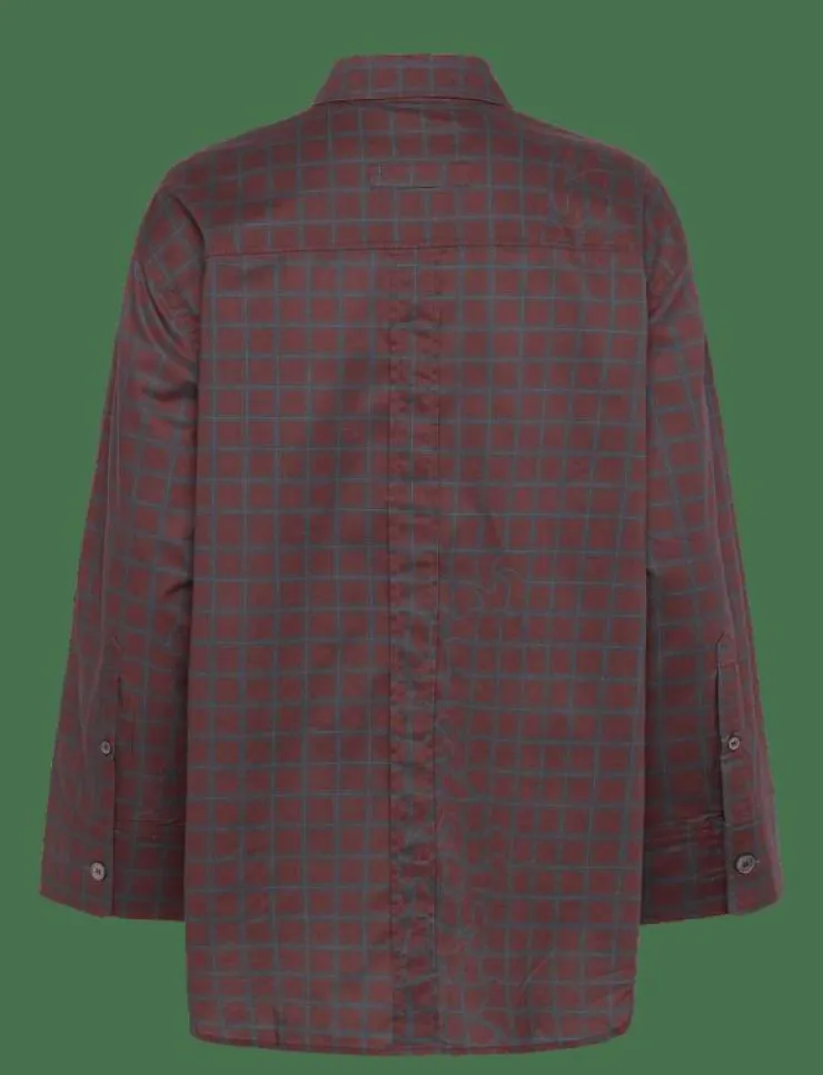 Kvinnor Brixtol Textiles Overshirts|Rhona Off White - Långärmade