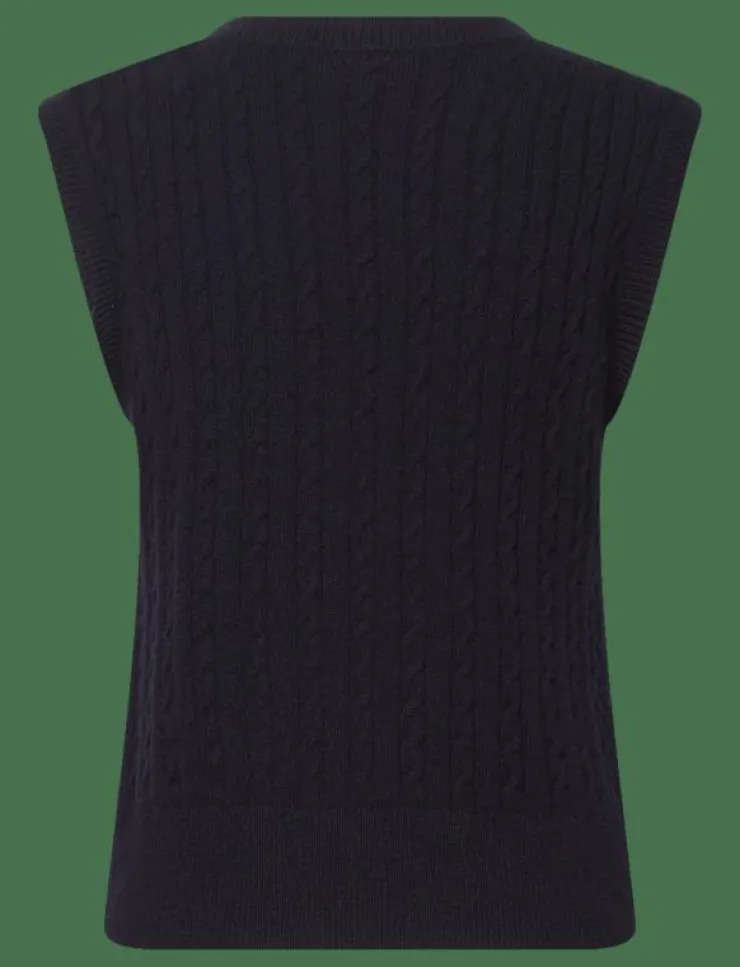 Kvinnor Jumperfabriken Västar|Ria Vest - Stickade västar