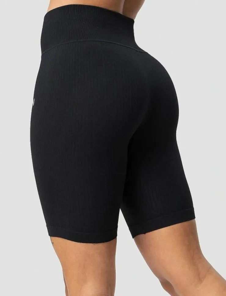 Kvinnor ICANIWILL Shorts|Ribbed Define Seamless Biker Shorts - Cykelshorts