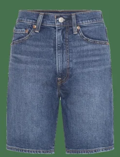 Kvinnor Levi's® Shorts|RIBCAGE BERMUDA SHORT BRINGING - Jeansshorts