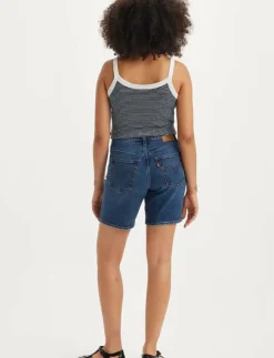 Kvinnor Levi's® Shorts|RIBCAGE BERMUDA SHORT BRINGING - Jeansshorts