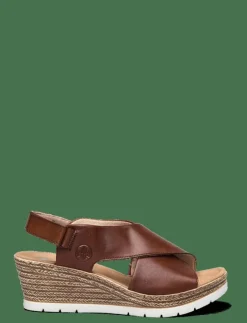Kvinnor Rieker Espadrillos|Ladies' sandals 61975-24 - Kilklackar