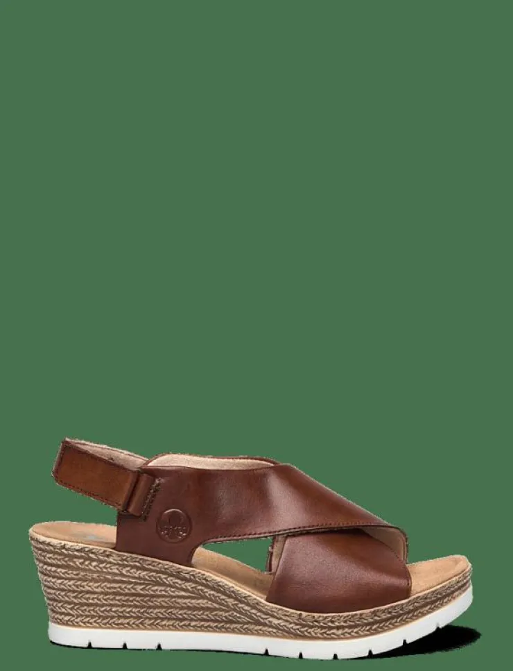Kvinnor Rieker Espadrillos|Ladies' sandals 61975-24 - Kilklackar