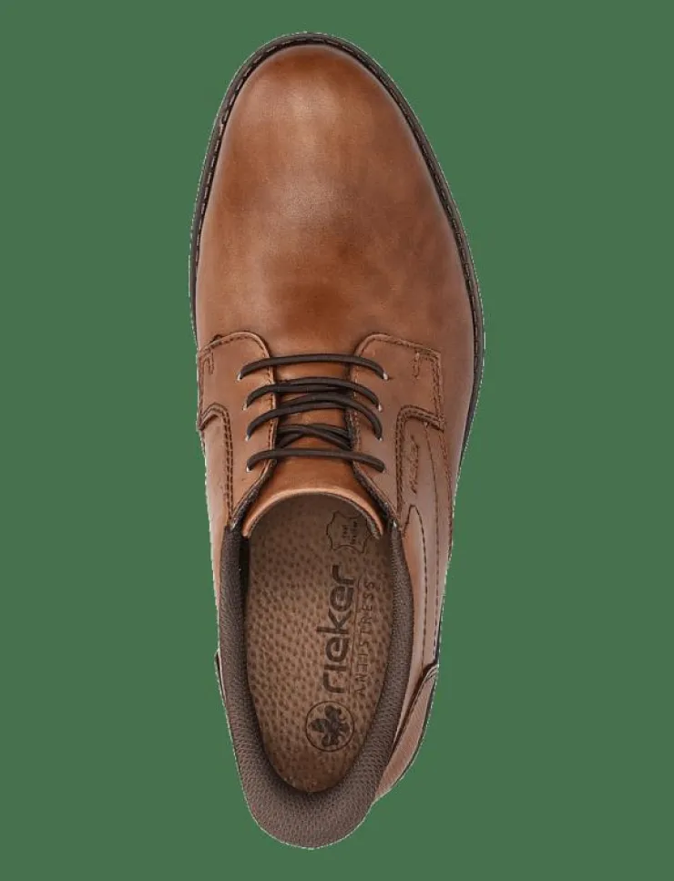 Rieker Men's shoes 10353-00 Black - Derbyskor| Finskor