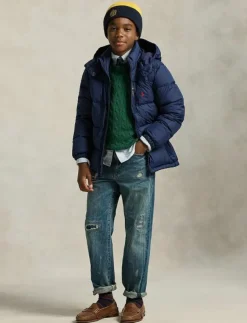 Barn Ralph Lauren Kids Jackor|Ripstop Down Hooded Jacket - Dunjackor & fodrade jackor