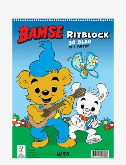 Kärnan RITBLOCK BAMSE - Målar- & pysselböcker|Barn Rita & Pyssla