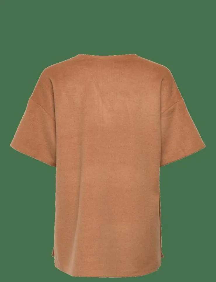 Kvinnor Lexington Clothing Stickat|River Wool Blend Zip Cape - Ponchos & capes