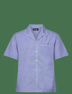 H2O Rønne Essential Pajamas Shirt - Pyjamasöverdelar| Pyjamas