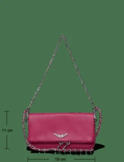 Zadig & Voltaire ROCK NANO GRAINED LEATHER - Handväskor|Kvinnor Handväskor|Crossbody Bags