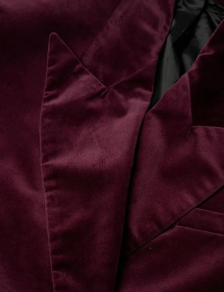 RODEBJER Stand Velvet - Kavajer med skärp|Kvinnor Kavajer