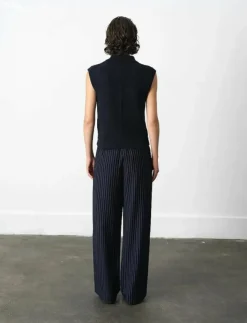French Connection ROLAND KNIT COLLARED GILET - Stickade västar|Kvinnor Västar