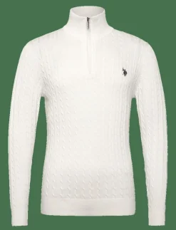 U.S. Polo Assn. Stickat|ROMEO REG CAB HZ USPA M KNIT - Polokrage