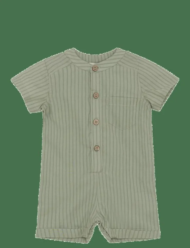 Barn Fixoni Bodysuits|Romper SS Woven - Kortärmad bodysuit
