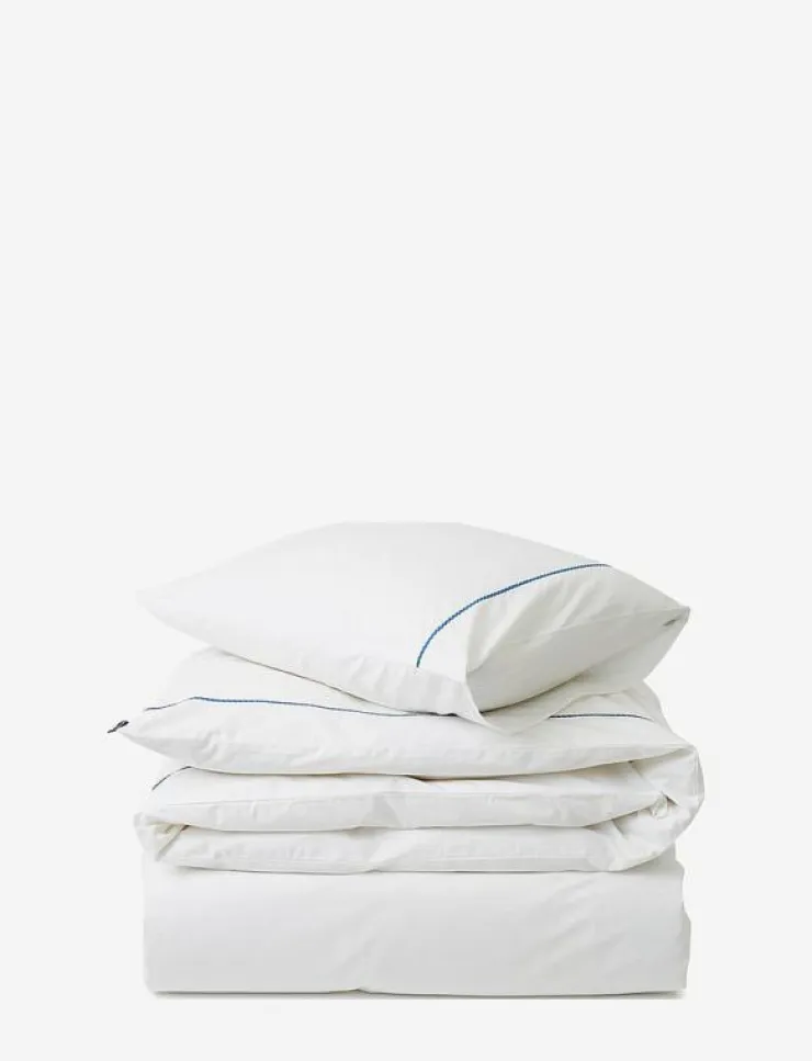 Lexington Home Rope Deco Embroidered Cotton Poplin Bed Set - Påslakanset| Sängtextilier