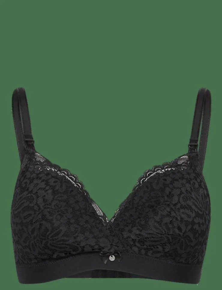 Hunkemöller Rose M non wire nursing bra - Bygellösa BH:ar|Kvinnor Mammakläder|Mammakläder