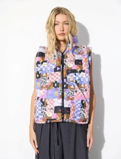 Hunkøn Roxanna Short Vest - Vadderade västar|Kvinnor Västar