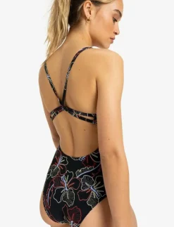 Kvinnor Roxy Badkläder|ACTIVE BASIC ONE PIECE PT - Baddräkter