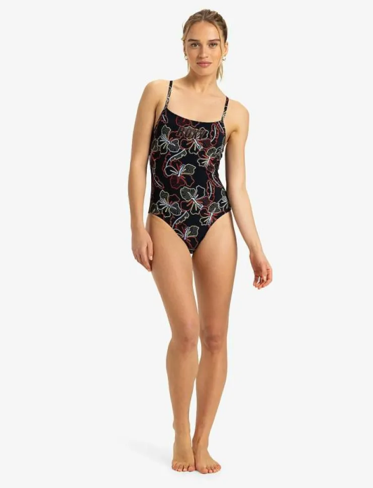 Kvinnor Roxy Badkläder|ACTIVE BASIC ONE PIECE PT - Baddräkter