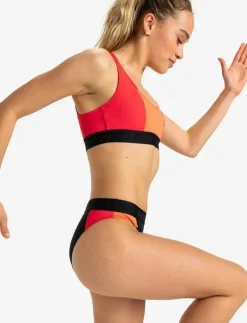 Kvinnor Roxy Badkläder|ACTIVE COLORBLOCK TOP - Bikinis