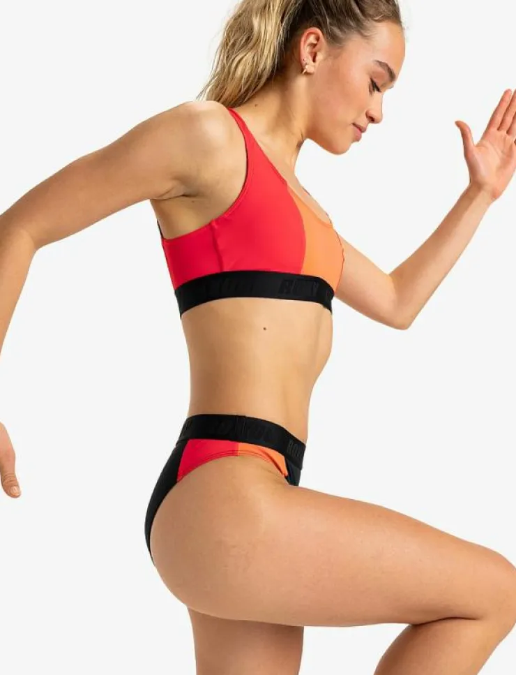 Kvinnor Roxy Badkläder|ACTIVE COLORBLOCK TOP - Bikinis