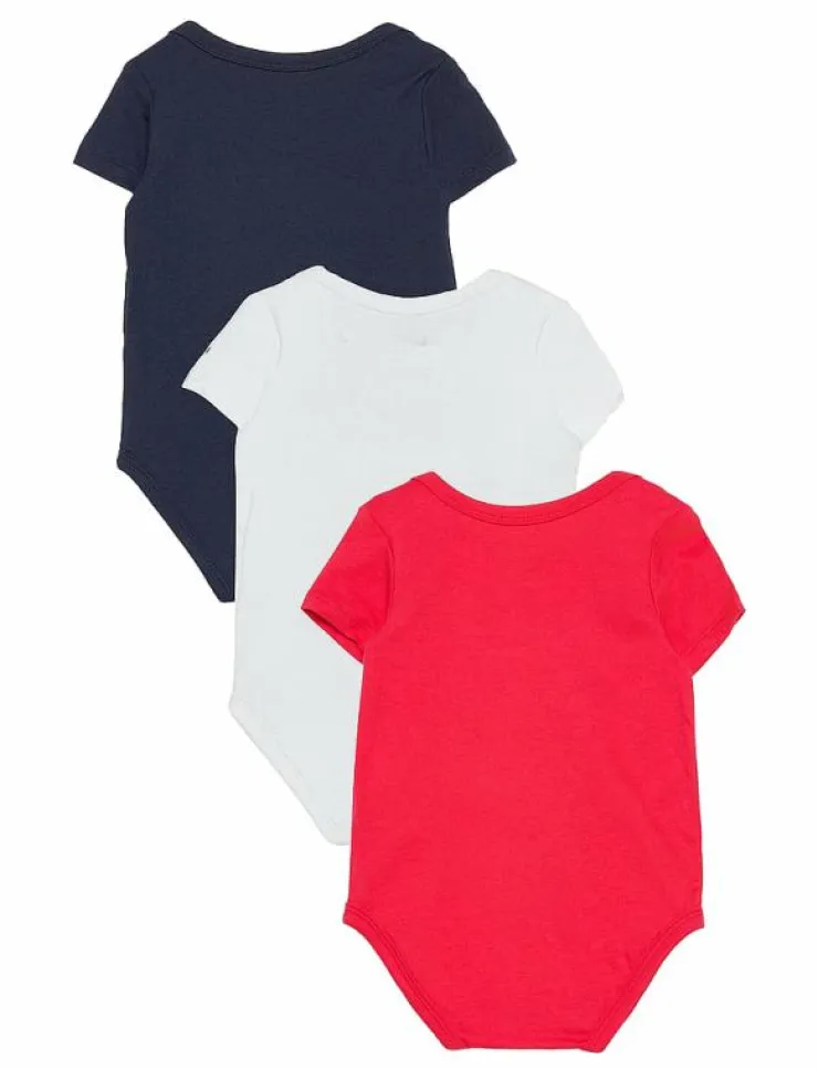 Barn Nike Flerpack|Bodies|3R-3PK BODYSUIT - Kortärmad body