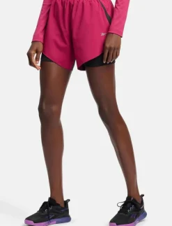 Kvinnor Reebok Performance Shorts|RUNNING 2 IN 1 SHORT - Casual shorts