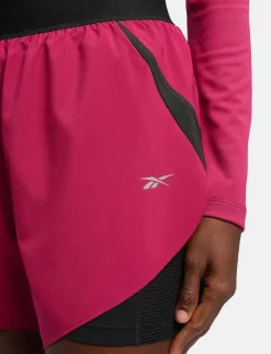 Kvinnor Reebok Performance Shorts|RUNNING 2 IN 1 SHORT - Casual shorts