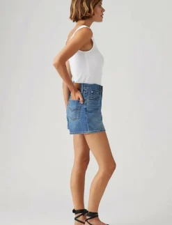 Kvinnor Levi's® Shorts|80S MOM SHORT COOL CITY WHIP - Jeansshorts