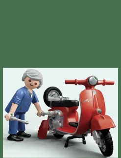 PLAYMOBIL 60s Vespa Garage - RC-Vehicles|Barn Playmobil Leksaker