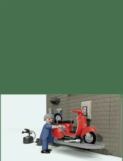 PLAYMOBIL 60s Vespa Garage - RC-Vehicles|Barn Playmobil Leksaker
