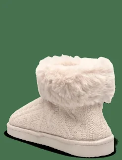 Kvinnor Hunkemöller Tofflor|SAAR CABLE KNIT BOOT - Inneskor
