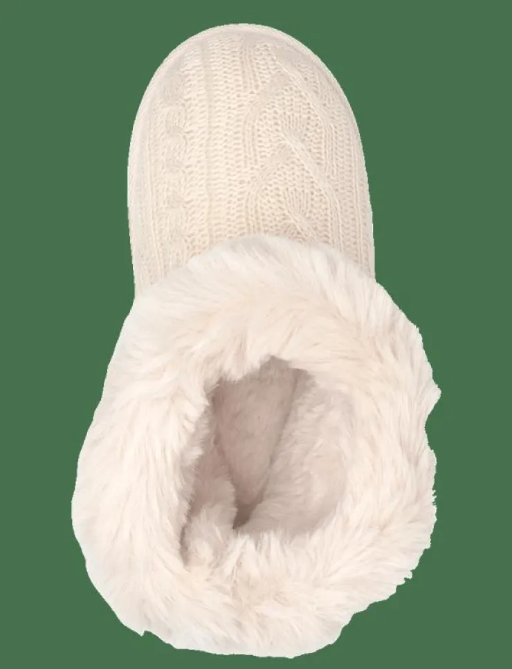 Kvinnor Hunkemöller Tofflor|SAAR CABLE KNIT BOOT - Inneskor