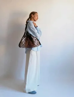 Kvinnor HVISK Shoppingväskor & Totes|SAGE MEDIUM TWILL PRINT - Shoppers