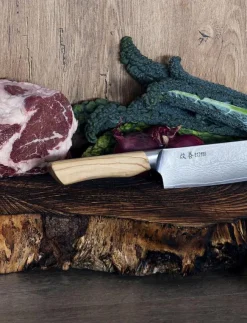 Satake Kaizen Nakiri, Grönsakskniv - Santokuknivar| Köksknivar & Knivtillbehör
