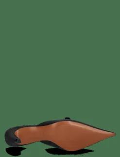 Mango Satin kitten-heel shoes - Mules med klack|Kvinnor Mules & Slip-Ins
