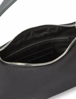Calvin Klein SATIN NYLON SMALL SHOULDER BAG - Axelremsväskor|Kvinnor Axelremsväskor